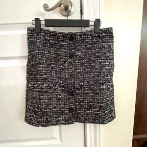 Banana Republic Button-front skirt